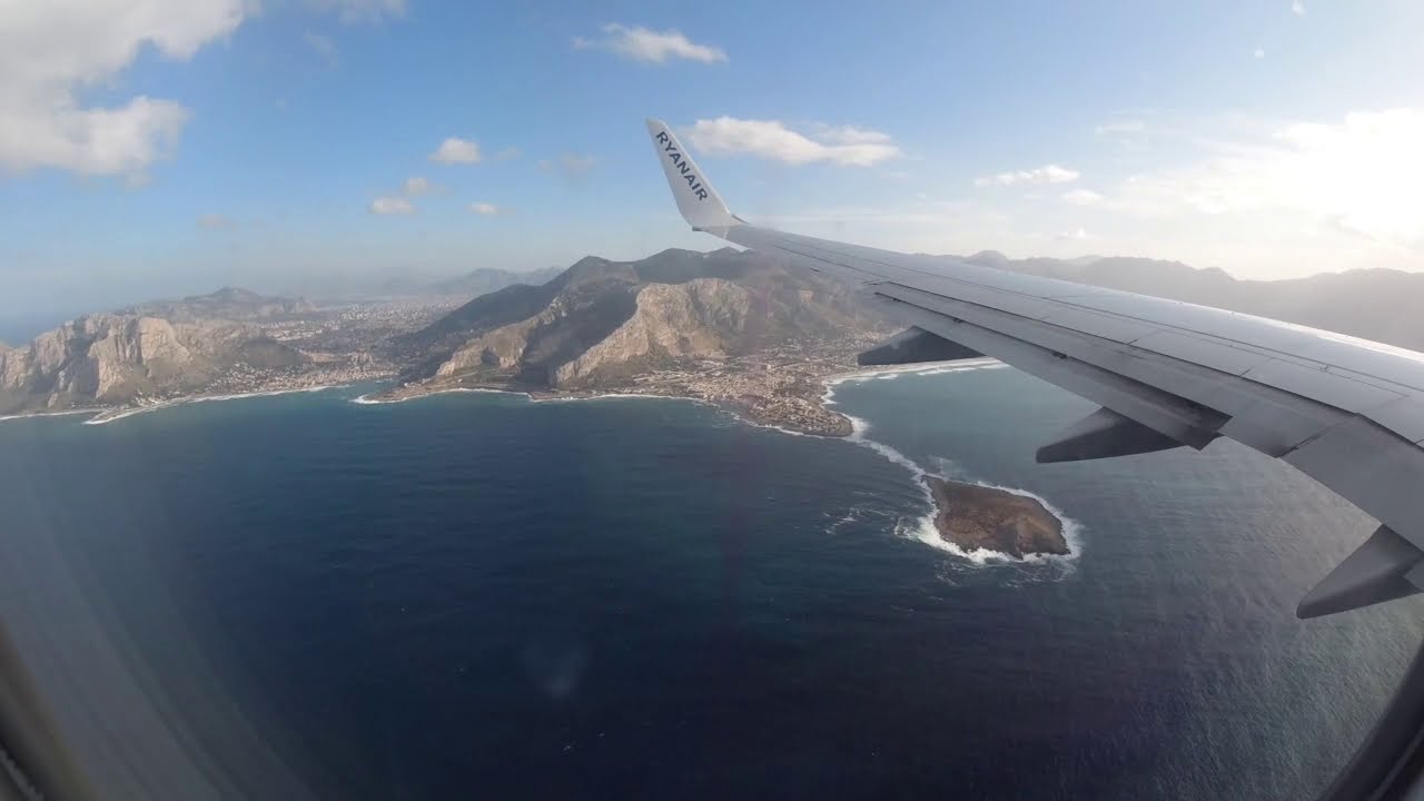 ATTERRAGGIO PISTA 25 AEROPORTO PUNTA RAISI