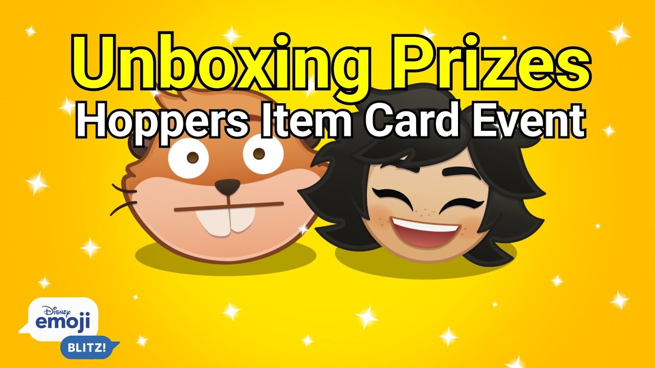 Hoppers Item Card Event Prizes (03/2026) - Disney Emoji Blitz 