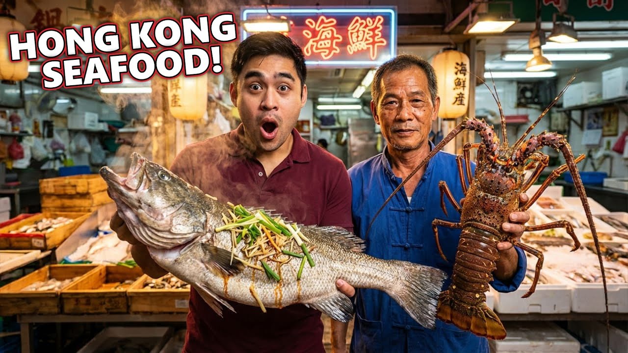 I Found the BEST Hong Kong Seafood! 🇭🇰 Spending ₱X,000 on HK Seafood Market!