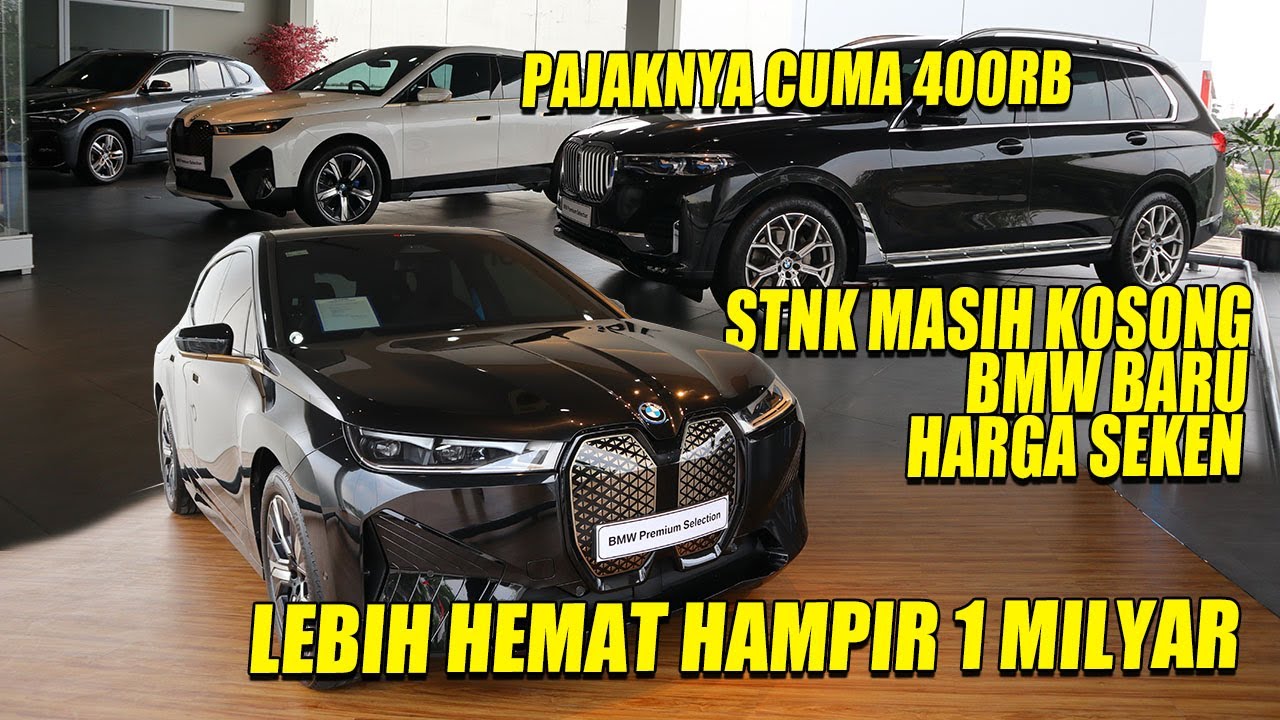 BANYAK BMW SEKEN KONDISI BARU PAJAK MURAH, STNK BELUM JALAN, KILOMETER BARU 500