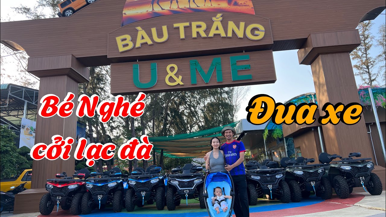 BÉ NGHÉ ĐƯỢC BA CHO TRẢI NGHIỆM CỞI LẠC ĐÀ Ở BÀU TRẮNG U&ME