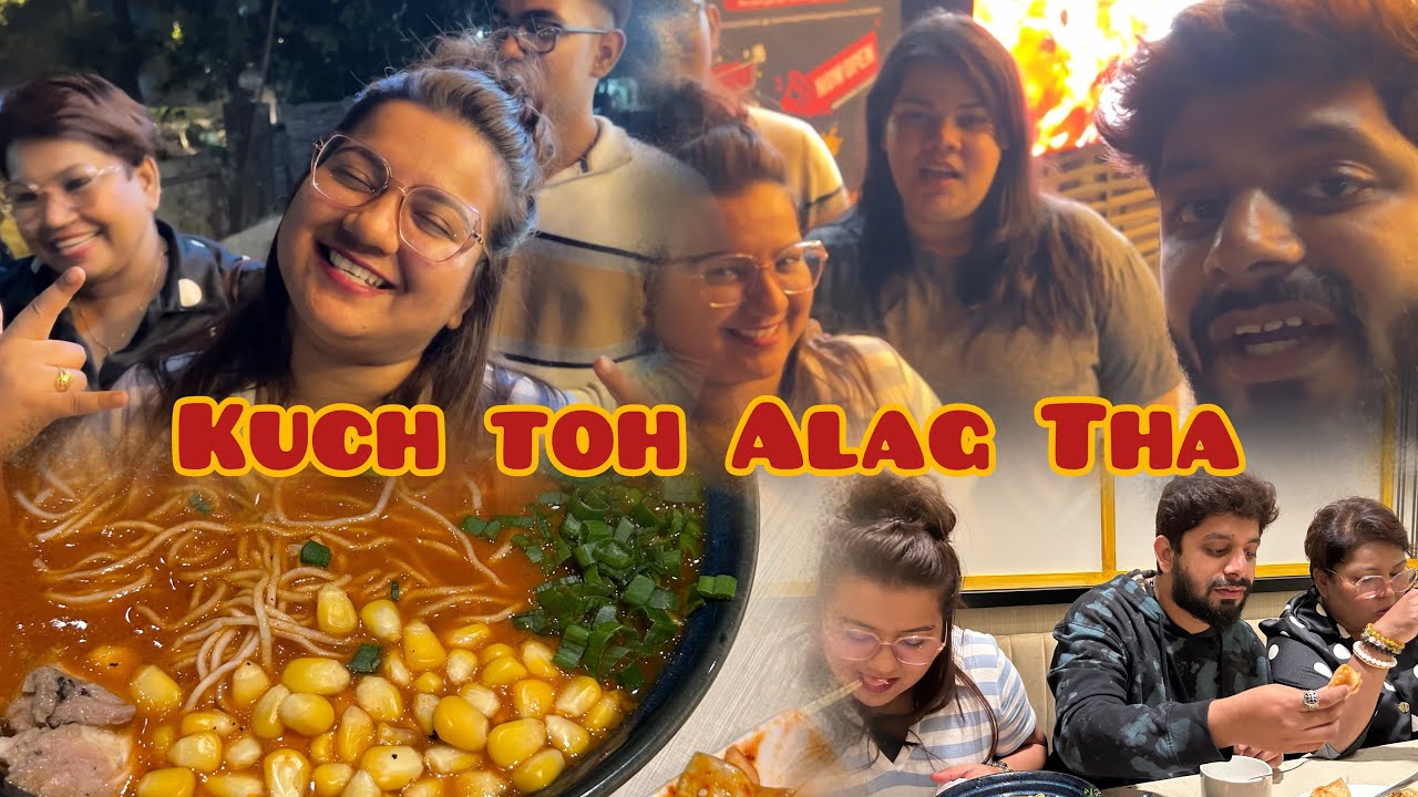 AAJ TRY KIYA  KOREAN FOOD RAMEN TAILS MAI | CREAM STONE -MIRA BHAYANDAR ROAD