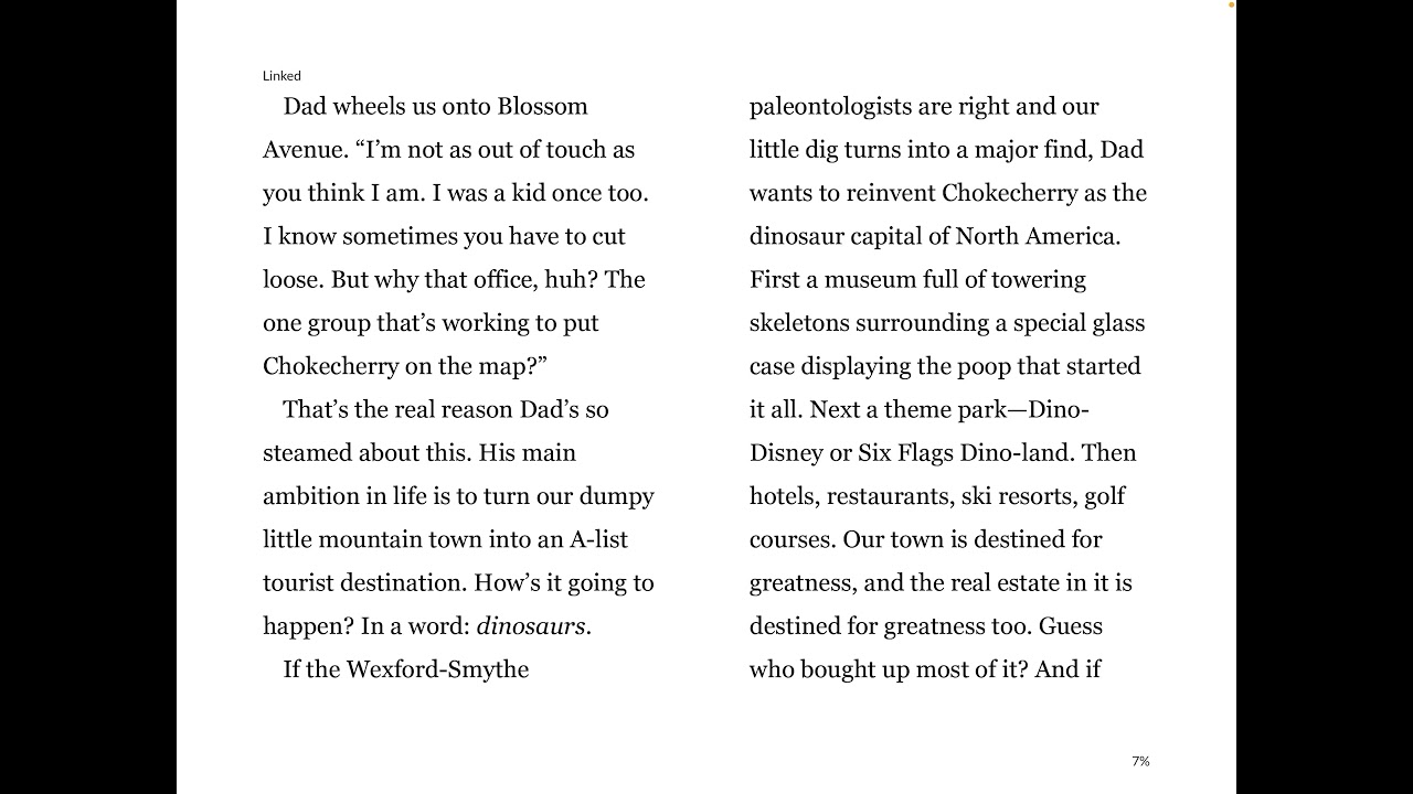 Linked by Gordon Korman (Ch. 1-3)