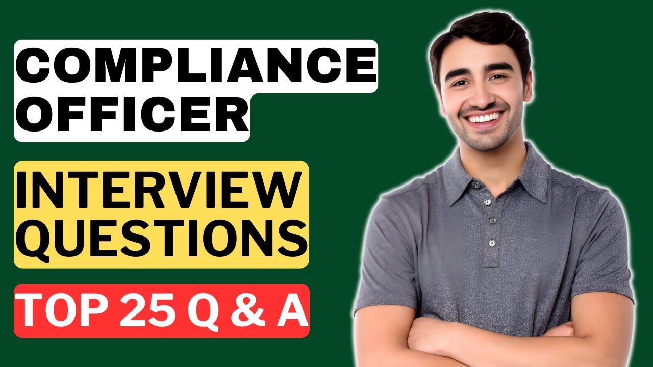 Compliance Officer Interview Questions and Answers | How to Pass a Compliance Officer Interview