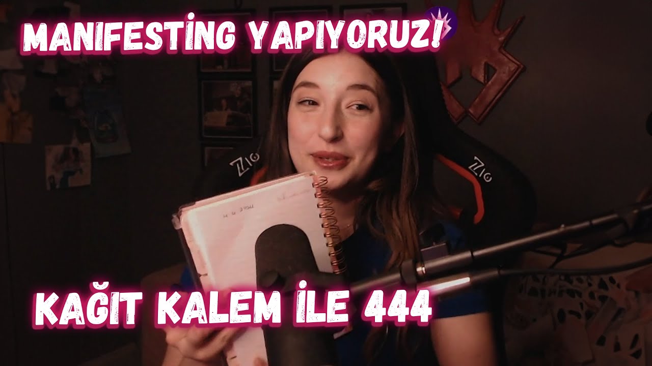 Pqueen - Kağıt Kalem ile Manifesting Yapıyor!