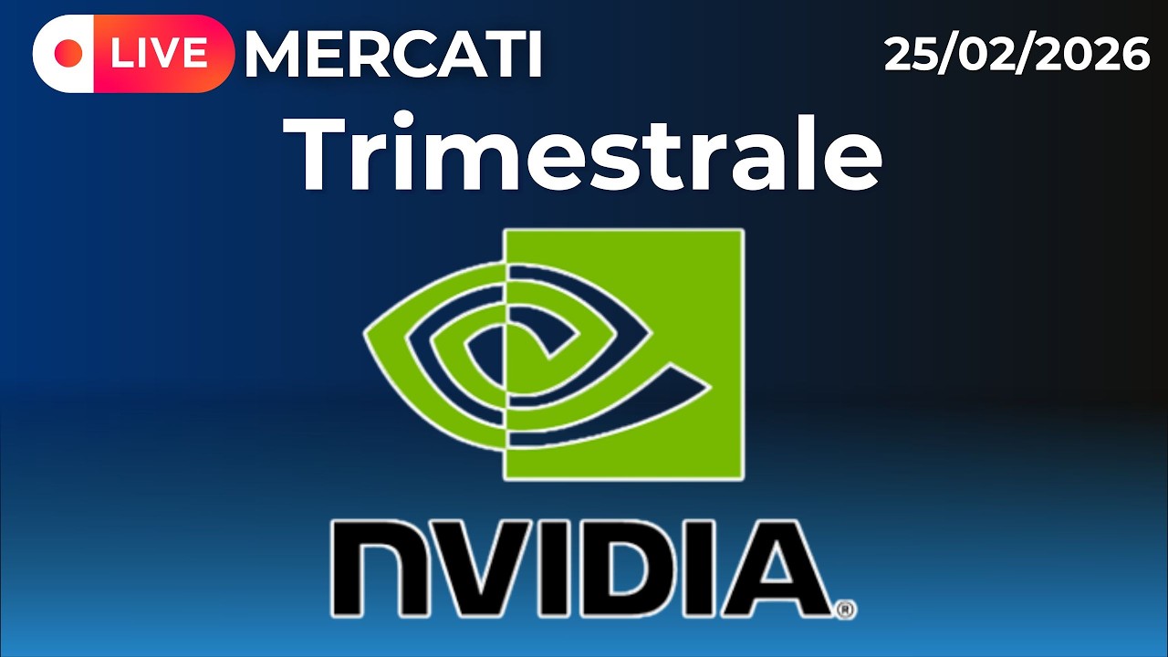 LIVE Trimestrale NVIDIA Q4 2025 - Ep. 459 Trading & Mercati