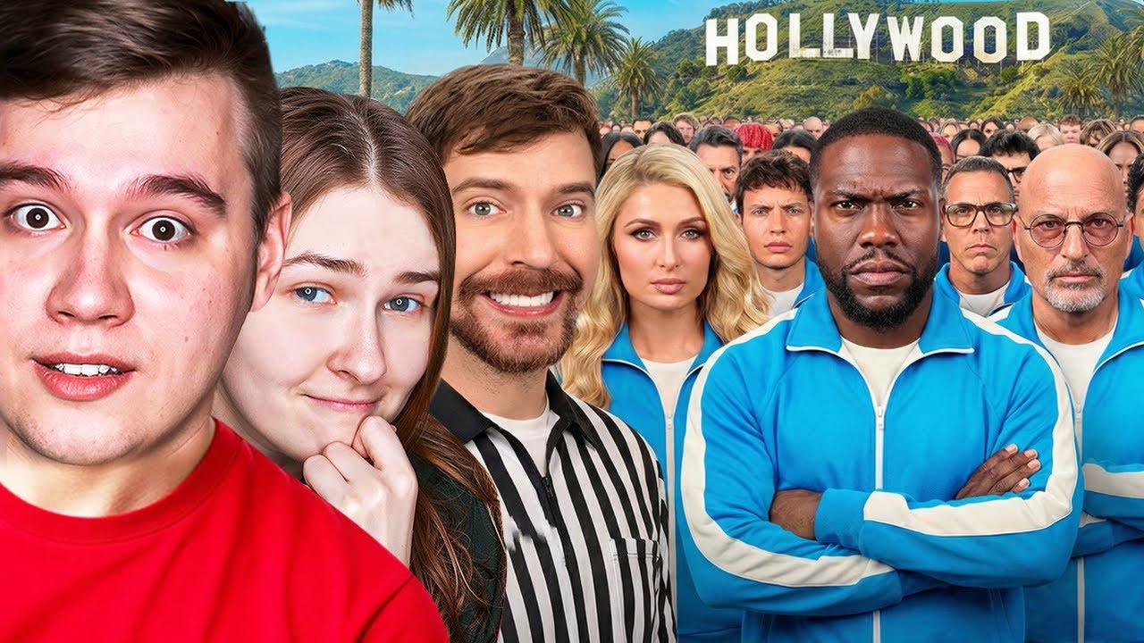 MR BEAST: 30 Знаменитостей Борются За $1,000,000 - Реакция с женой