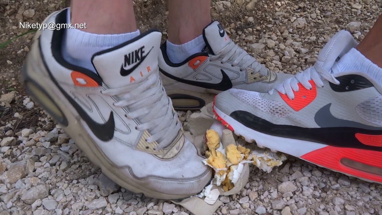 Nike Airmax stomping eggs - Eierkiste