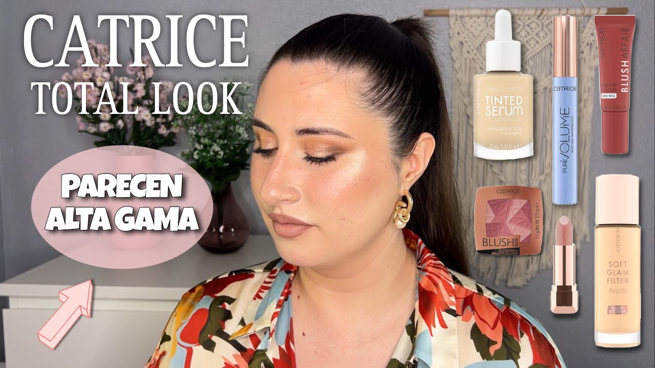 🔥LOOKAZO TOTAL CON PRODUCTOS DE CATRICE🔥 ¡Parecen de lujo y son súper baratos!😍