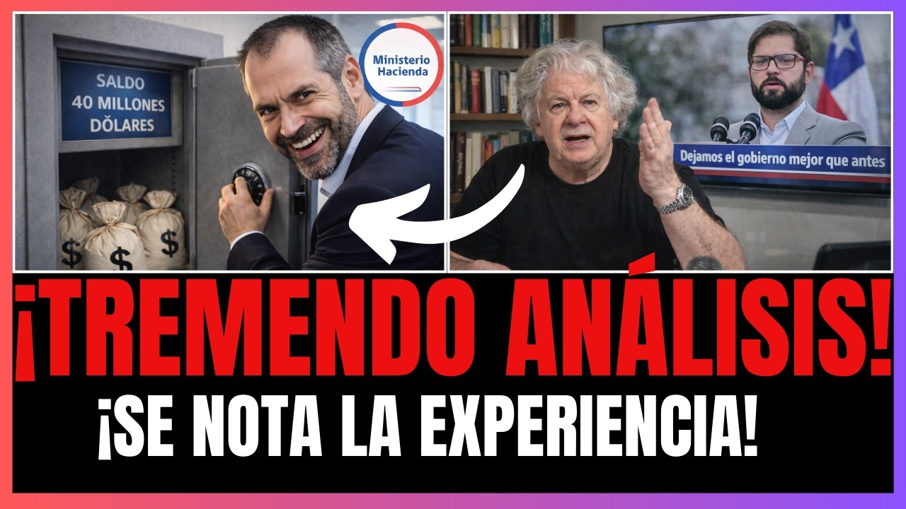 ¡NO SE GUARDÓ NADA! FERNANDO VILLEGAS CUENTA LO QUE HAY DETRÁS DEL GOBIERNO DE GABRIEL BORIC
