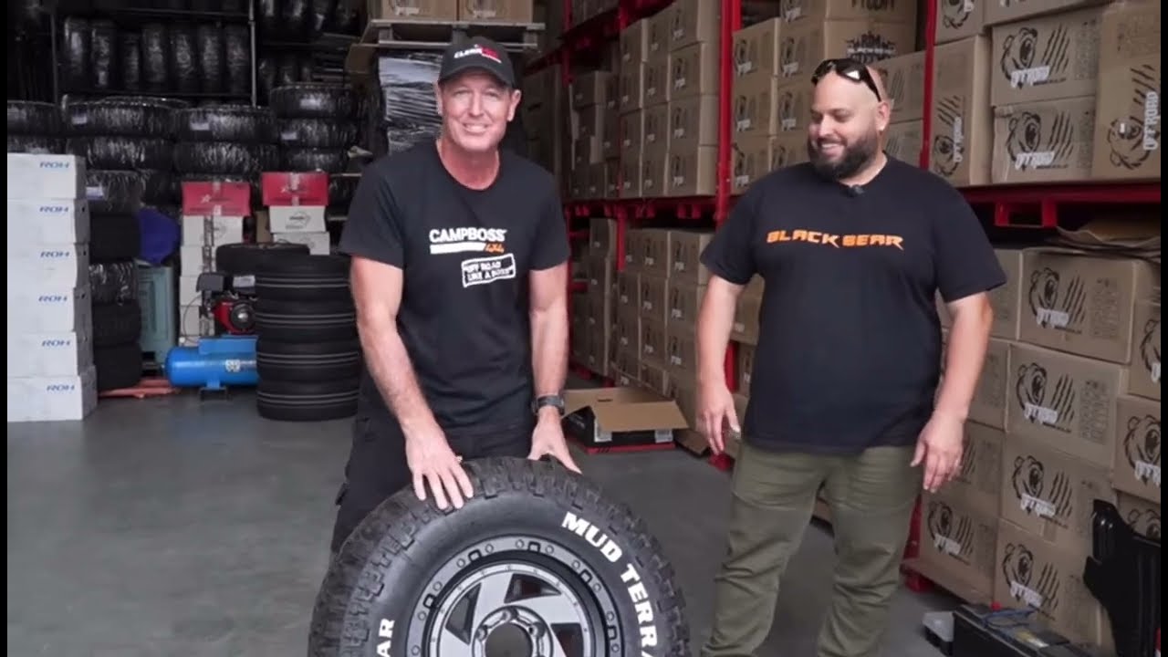 Jase Andrews from All 4 Adventure 3rd year running on Black Bear Tyres.
