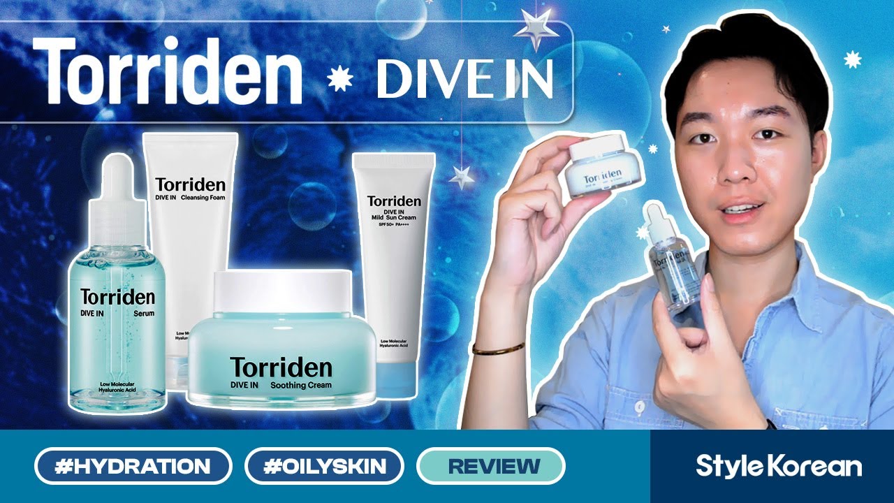 Обзор TORRIDEN — сыворотка Dive In, успокаивающий крем, солнцезащитный крем — корейский уход за к...