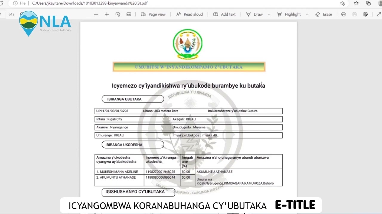 Ikiganiro Kubaza Bitera Kumenya cyo kuwa 22 Mutarama 023