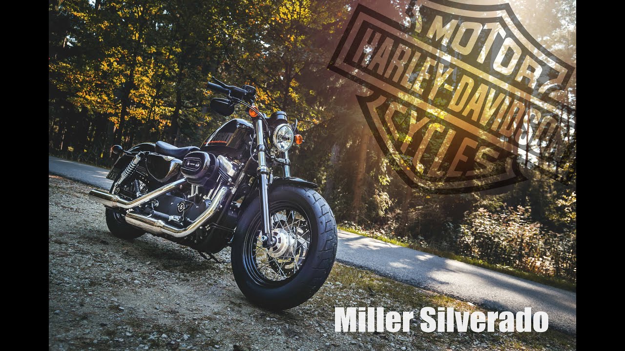 x Miller Silverado sound on Harley Davidson sportster 48 x Forty eight