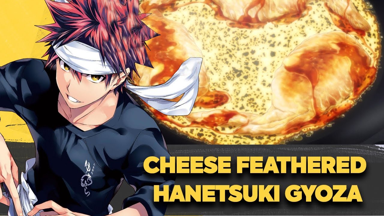 How To Make Cheese Feathered Hanetsuki Gyoza from Food Wars! | Anime Food