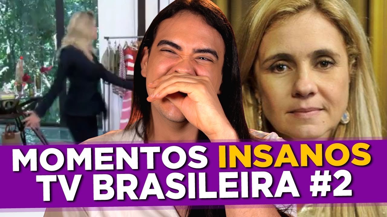 Os Momentos Mais INSANOS da Televisão Brasileira! #2