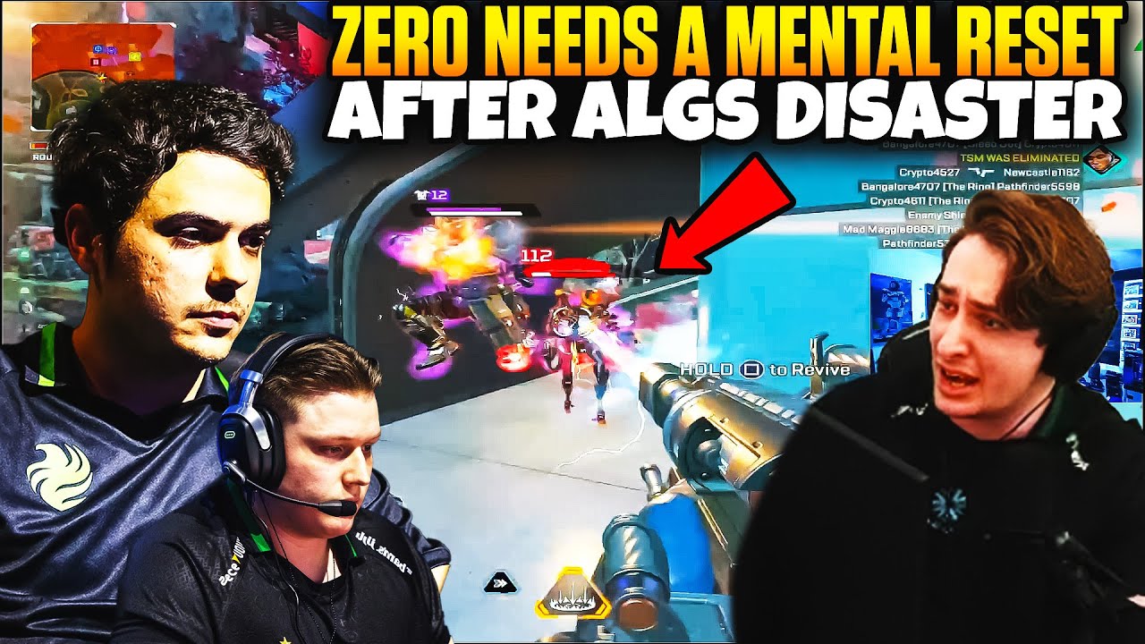 Zer0 SNAPS на Hal и Wxltzy после провала в ALGS Pro League! 😱🔥