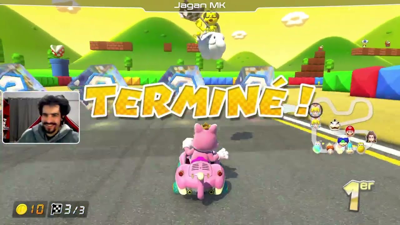 PERSONNE BÉGAYE PLUS QUE MOI - Mario kart 8 Deluxe