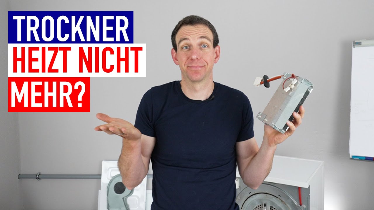Trockner TROCKNET NICHT? DAS k&ouml;nnte der GRUND sein!