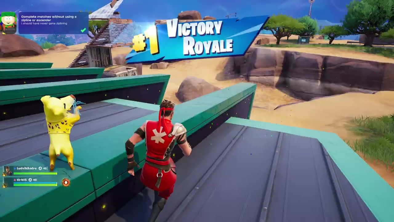 Fortnite - Volt Strike with th-h15 and a friend - Can we get a 20 bomb..? 