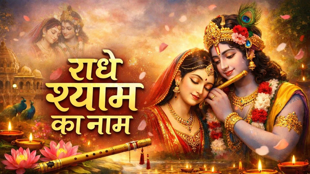 Radhe Radhe Japu Mai Shayam Naam Gau🙏❤️  | Radha Krishna Bhajan 2026 Dj #shortfeed #ytshorts 