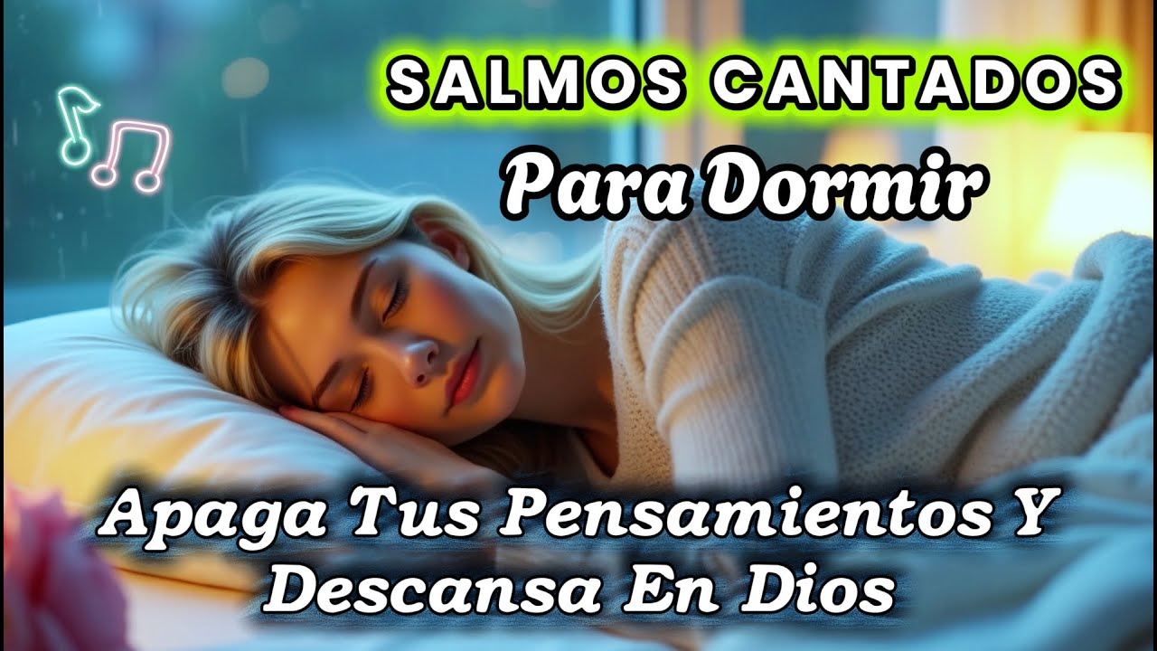 Apaga Tus Pensamientos y Descansa en Dios | Salmos Cantados para Dormir