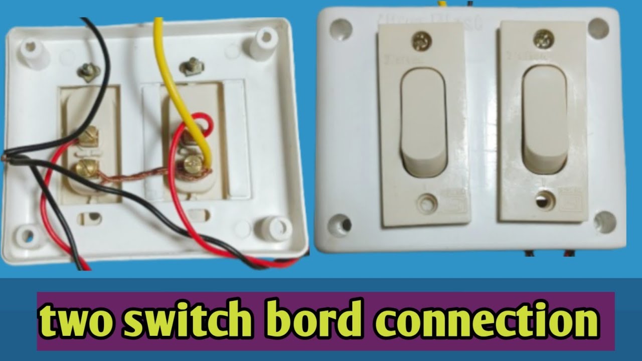 Two switch bod connection||bod waring do switch bod connection modern electric electric bod waring 
