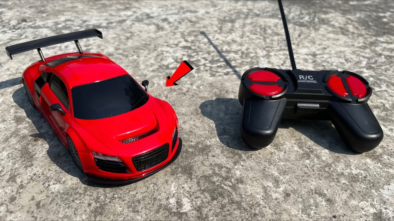 Audi R8 Remote Control Racing Car Unboxing & Test 🔥