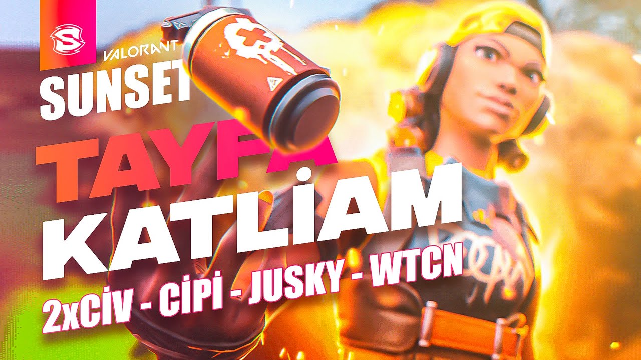 TAYFA KATLİAM! | BEŞLİ RANKED | w/@wtcNFerit, @2xCIV, cipi, Jusky