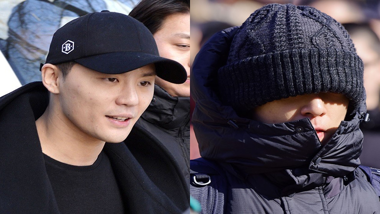 JYJ 김준수·빅뱅 탑 논산훈련소 동반입소 (BIGBANG, T.O.P, Junsu, XIA) [통통영상]