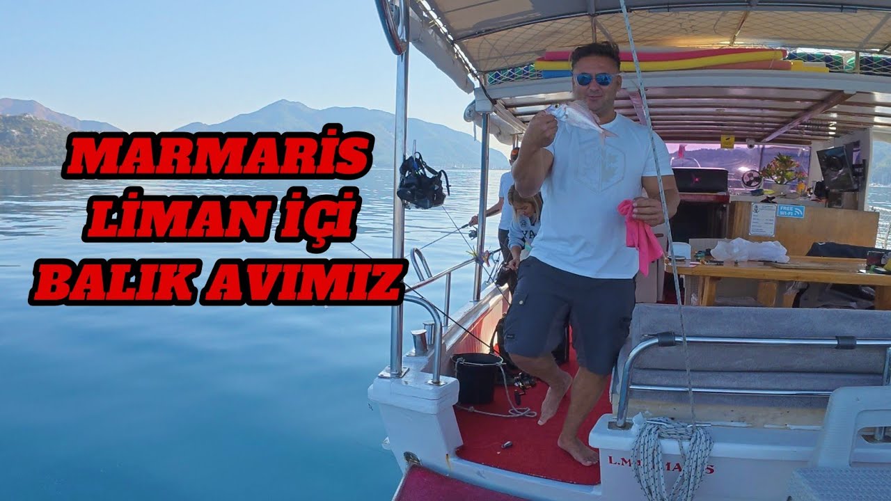 MARMARİS LİMAN İÇİ YEMLİ BALIK AVI. NELER YAKALADIK. [4K] #marmaristurkey #balık #balıkavı #balikci