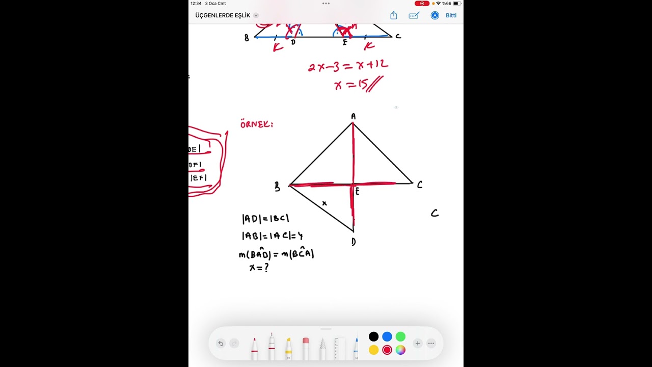 Kenar açı kenar Eşliği