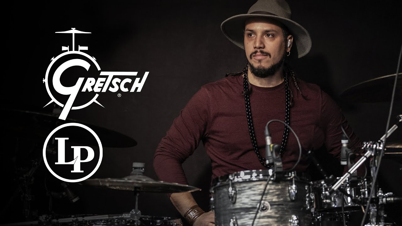 Davy Honnet - Drum solo et présentation Latin Percussion LP / Gretsch