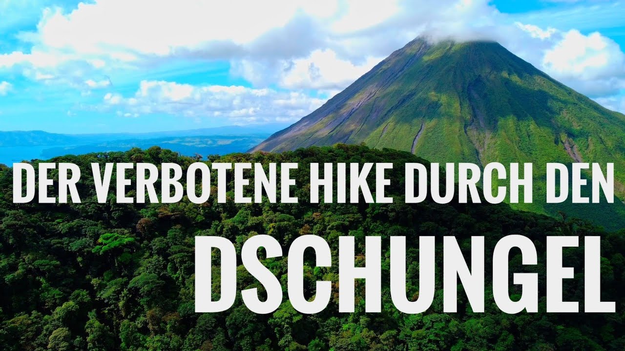 Der erloschene Vulkan im Dschungel! Der verbotene Hike zum Cerro Chato🌋 La Fortuna - Costa Rica 🇨🇷