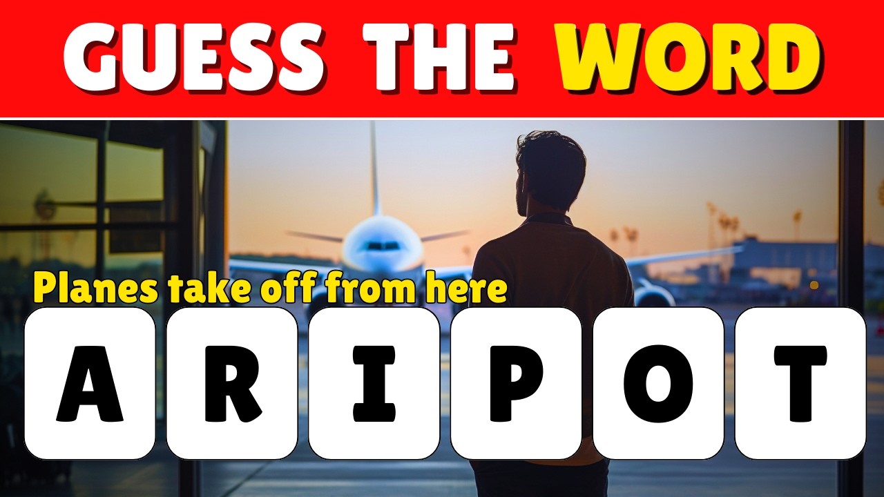Can You Solve THESE 20 Scrambled Words? 🤔