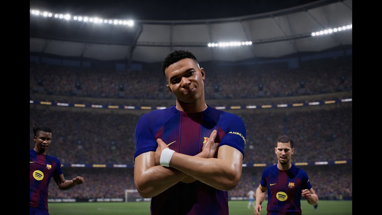 eFootball 2026 (PS5) | FC Barcelona vs Uruguay | HD gameplay
