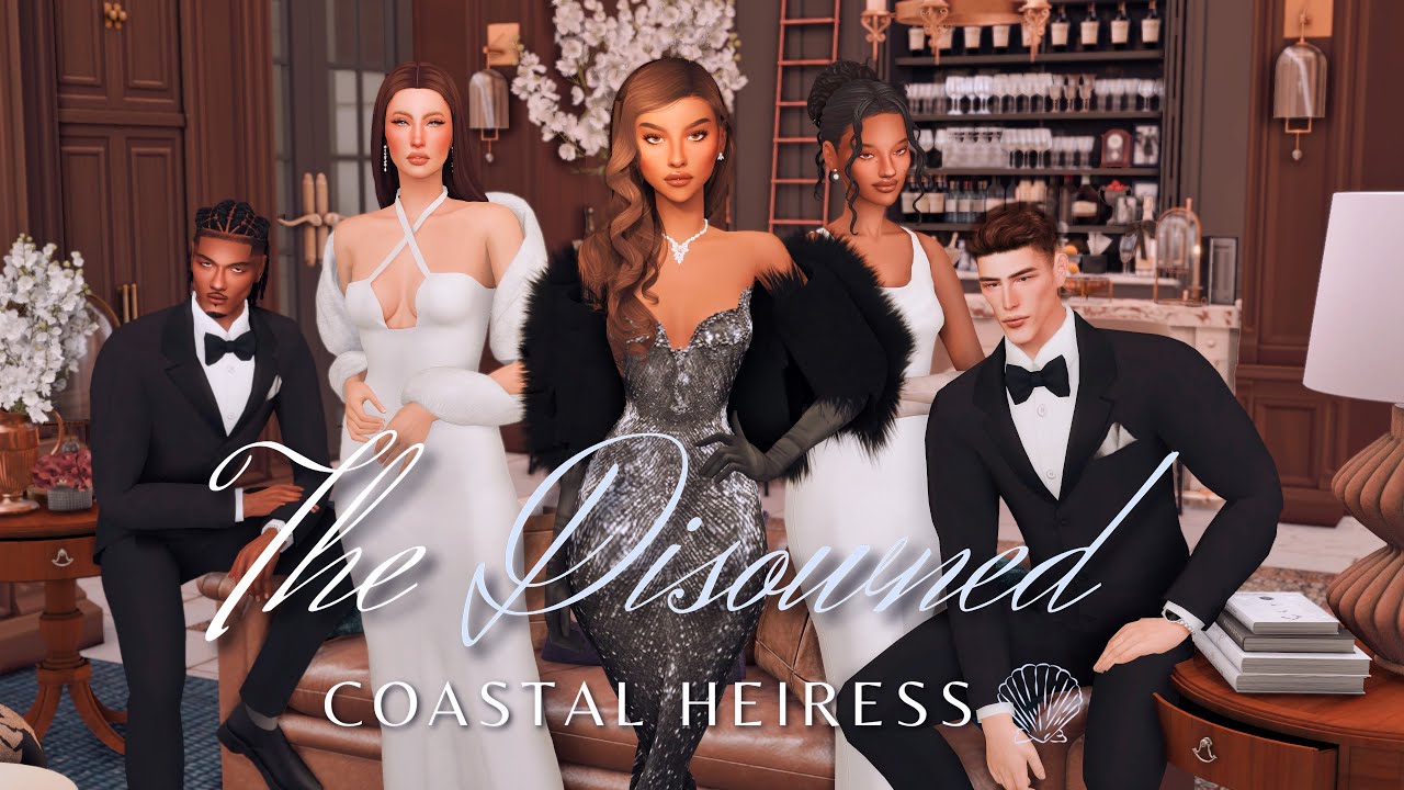 05 old money trip 🥂| the disowned coastal heiress: rags to riches | sims 4 let's play
