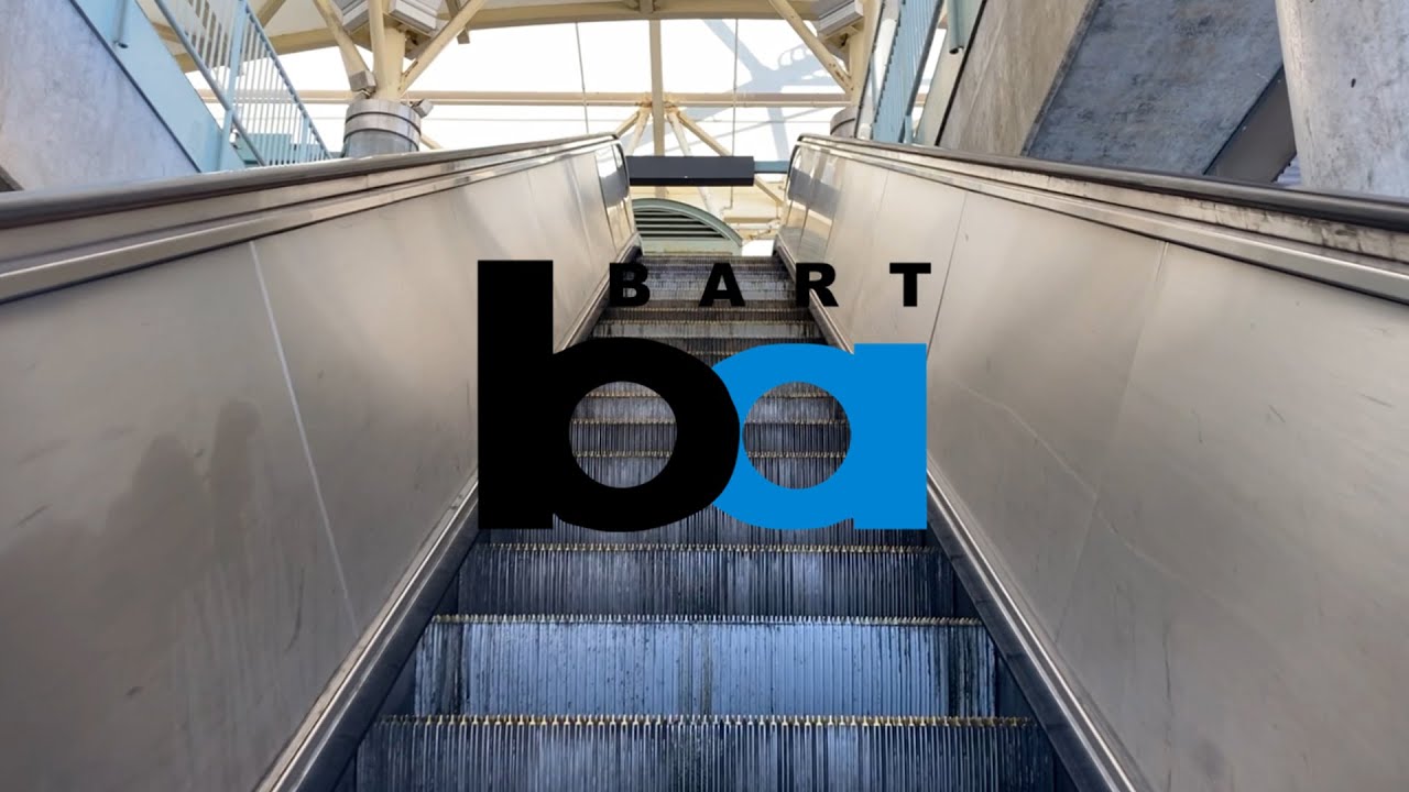 Fujitec Double-File Escalator - Millbrae Station, Platform 3 - Millbrae, CA