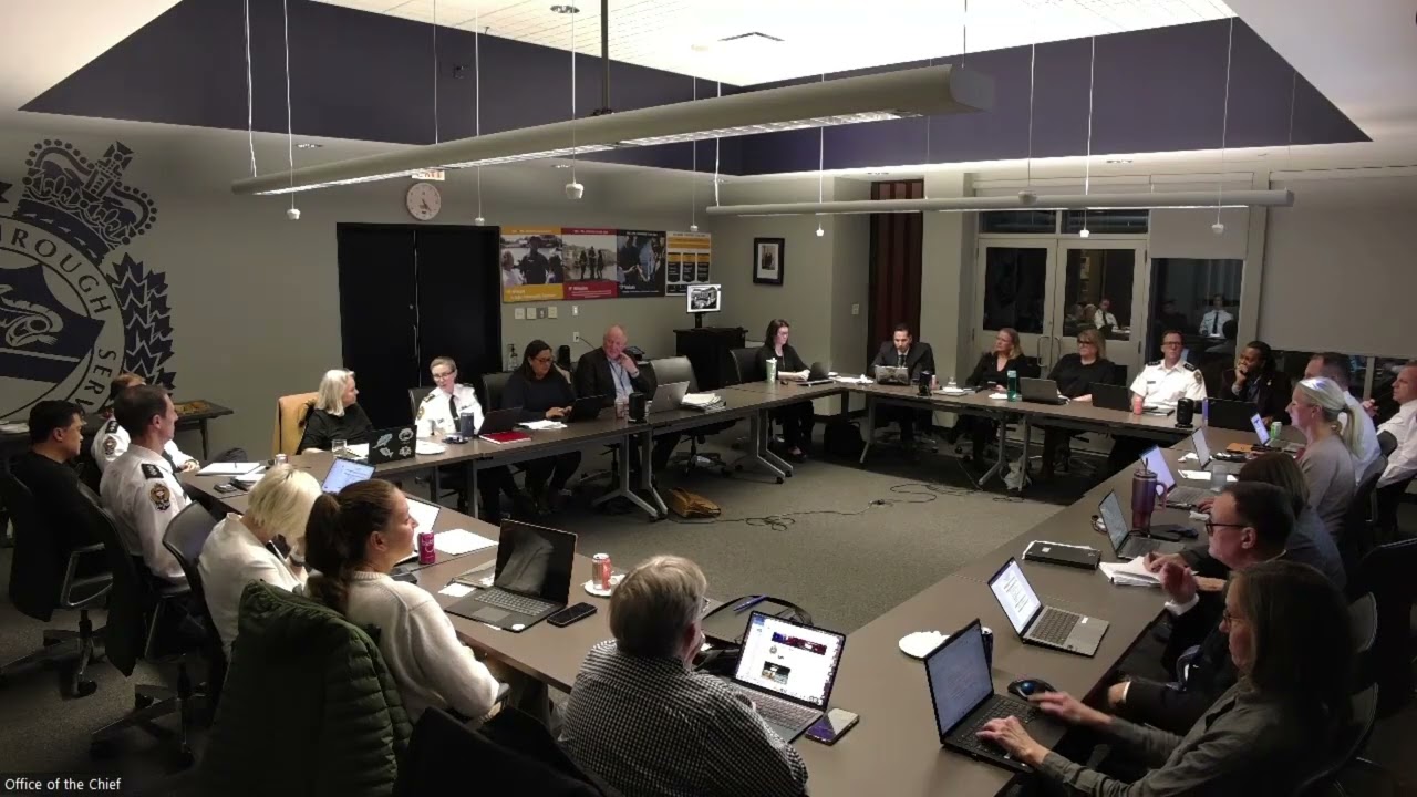 January 20 Victoria and Esquimalt Police Board Meeting