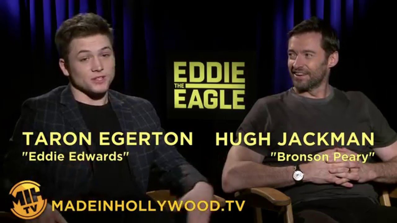 'Eddie the Eagle' Uncut Interview with Hugh Jackman, Taron Egerton