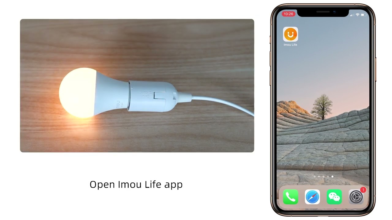 How to set up B5 smart bulb