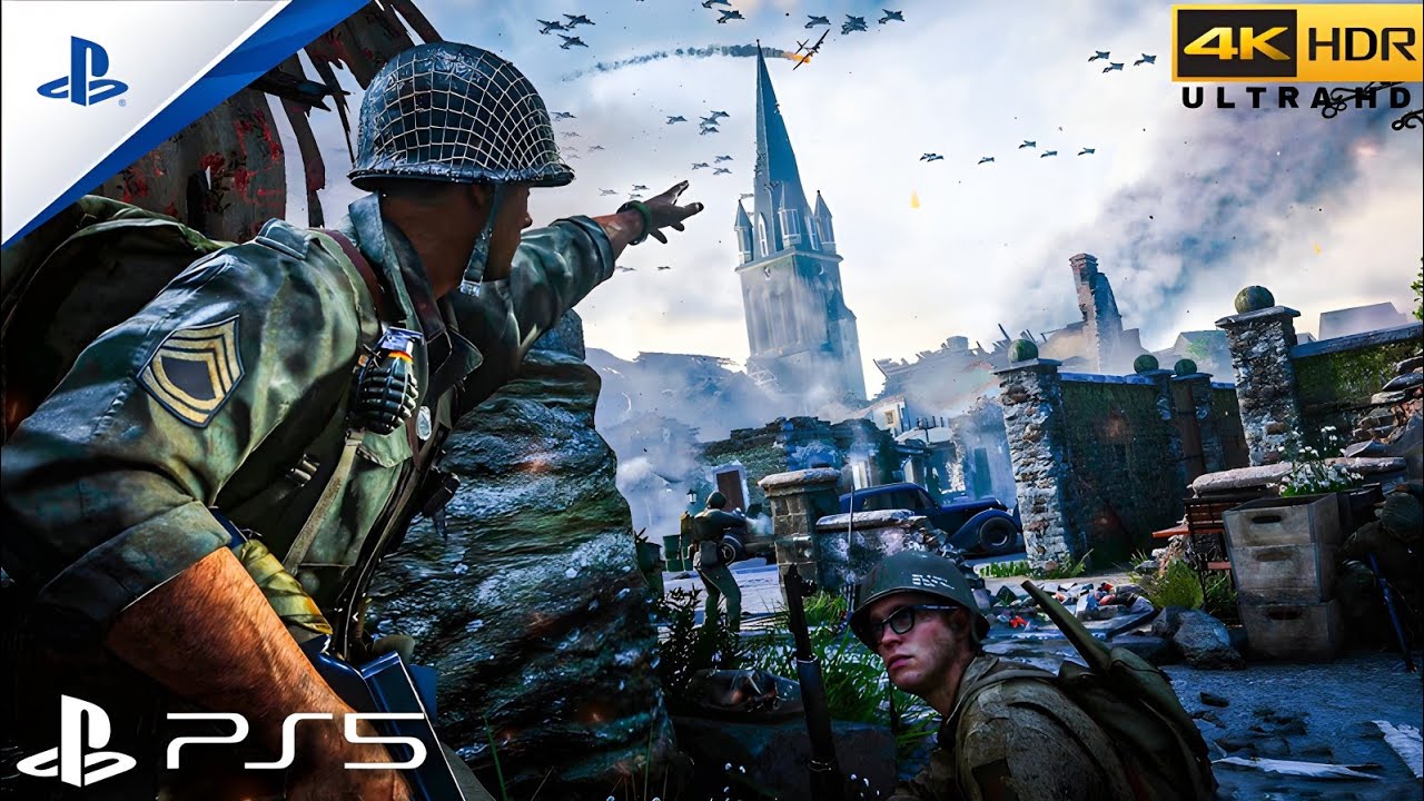 (PS5) STRONGHOLD WWII | Realistic ULTRA Graphics Gameplay [4K 60FPS HDR] Call of Duty 