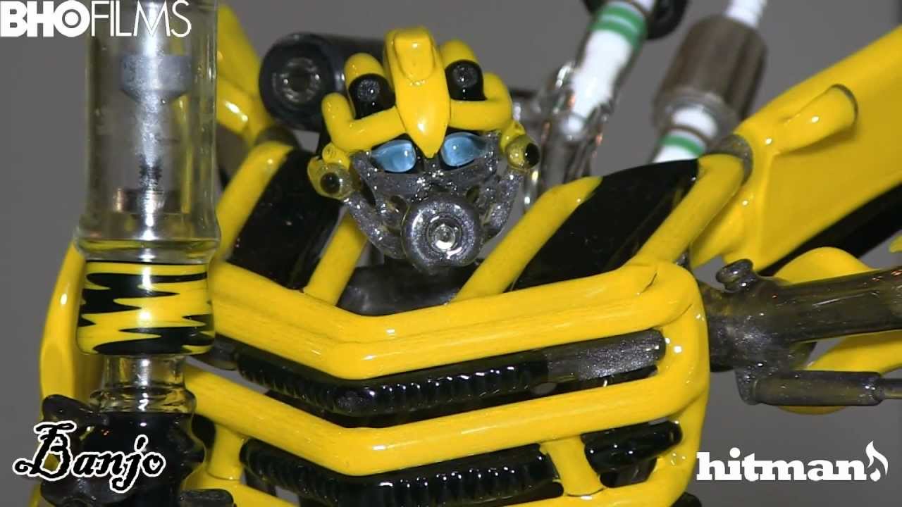 Transformers Bumblebee Banjo Hitman Collab Torch Tube