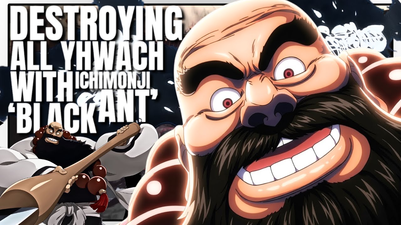 Ichibei Hyosube DESTROY'S Every Yhwach in BLEACH Rebirth of Souls Online RANKED!!!