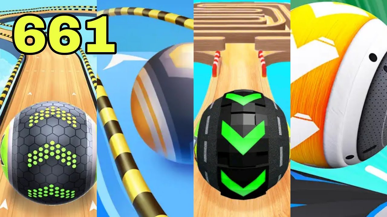 Going Balls - SpeedRun Challenge VS Action Balls, Rolling Balls, Gyrosphere Trails Walkthrough 661
