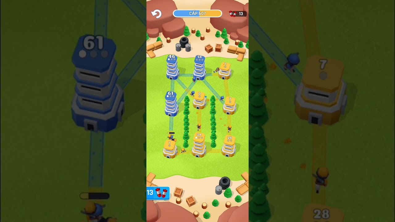 Tower War level 607