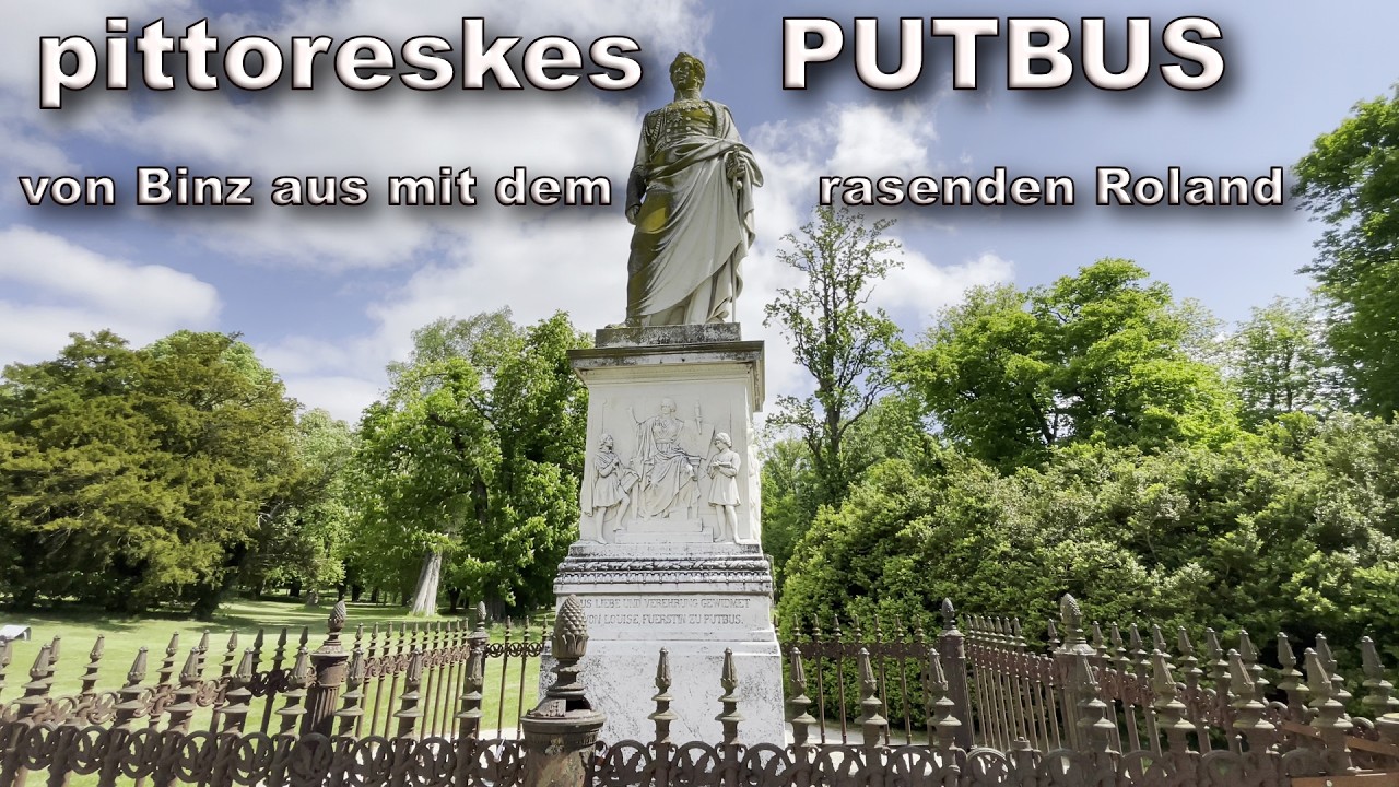 Mit Rasendem Roland: Binz → malerische Putbus | Wanderung Hafen Lauterbach & Naturschutzgebiet Goor