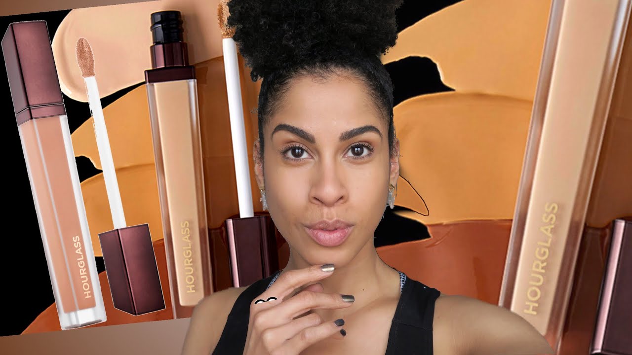 Консилер HOURGLASS Airbrush Vanish — образцы, сравнения и демонстрация! | kinkysweat