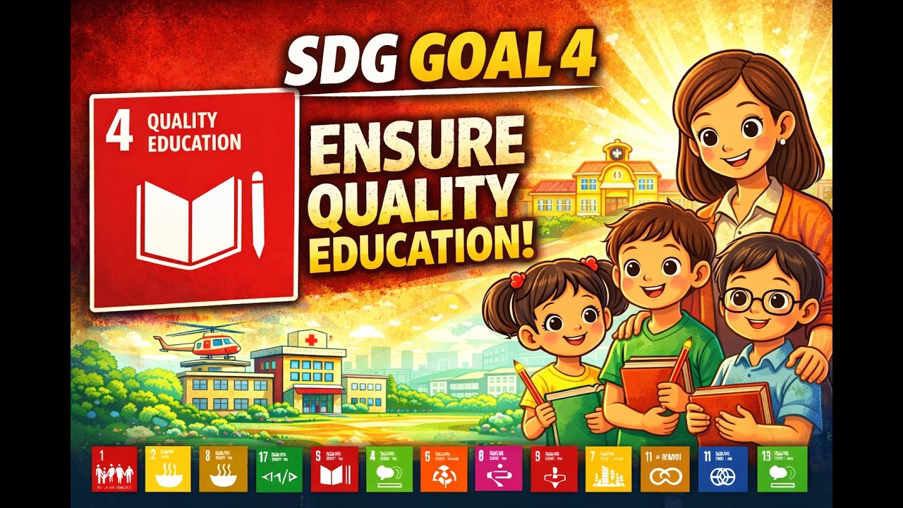 SDG 4 &ndash; Quality Education | Sustainable Development Goals for Kids