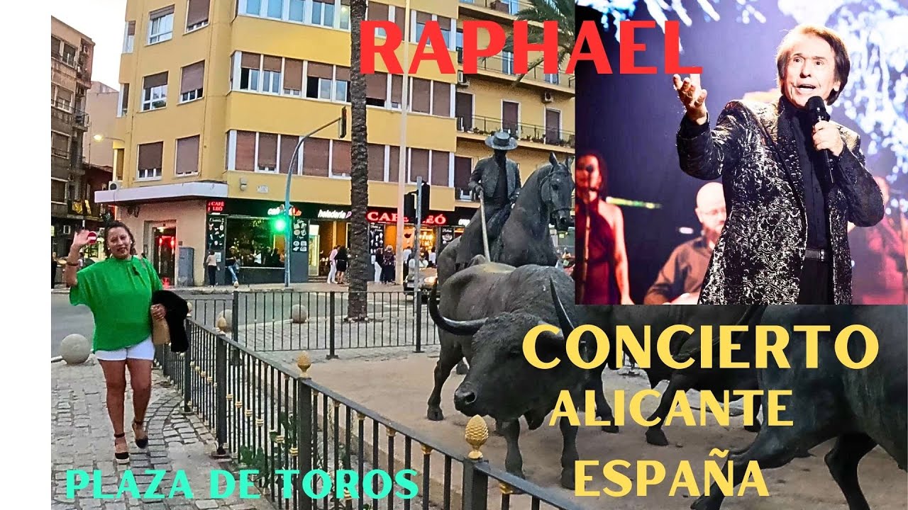 RAPHAEL  concierto  Alicante España 2024